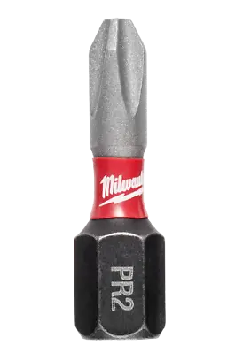 [DRIVEPR2X100-M] #2 Phillips Reduced X 1" Impact Driver Bit (Milwaukee/SHOCKWAVE)