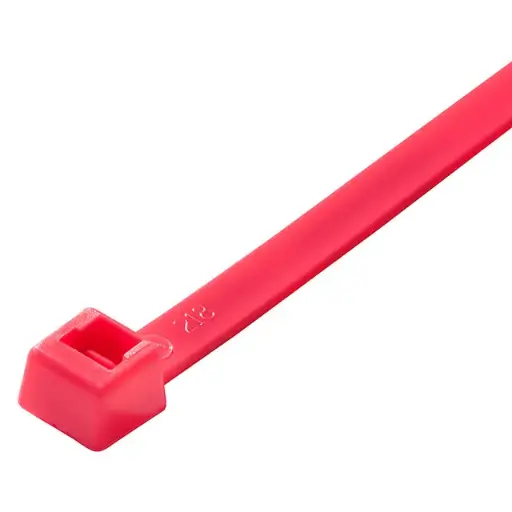 [TY7FP50] 7"-50Lb Tie Wrap Fluorescent Pink (100Pk)