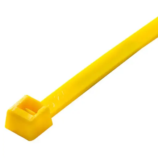 [TY7FY50] 7"-50Lb Tie Wrap Fluorescent Yellow (100Pk)