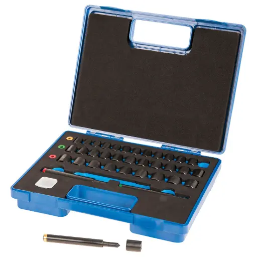 [FOWLER72-482-040-0] 36Pc Xtra-Punch™ Transfer Punch Set [1/2" to 1" by 64ths] (Fowler/High Precision®)