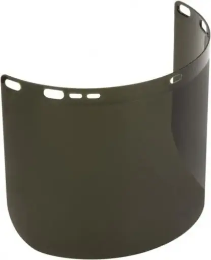[FACESHIELD-S5X060] 8" X 15-1/2" X .060 Shade 5 [IRUV 5.0] Face Shield (Jackson)