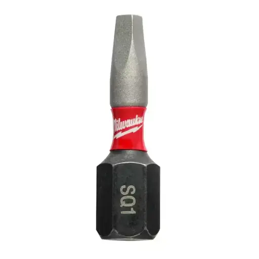 [DRIVESQ1X100-M] #1 Square X 1" Impact Driver Bit (Milwaukee/SHOCKWAVE)