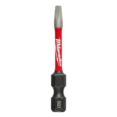 [DRIVESQ1X200-M] #1 Square X 2" Impact Driver Bit (Milwaukee/SHOCKWAVE)