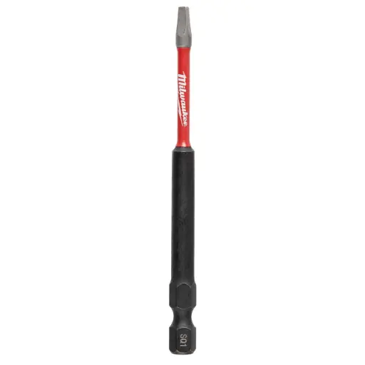 [DRIVESQ1X350-M] #1 Square X 3-1/2" Impact Driver Bit (Milwaukee/SHOCKWAVE)