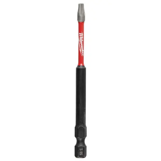 [DRIVET15X350-M] T15 X 3-1/2" Impact Driver Bit (Milwaukee/SHOCKWAVE)