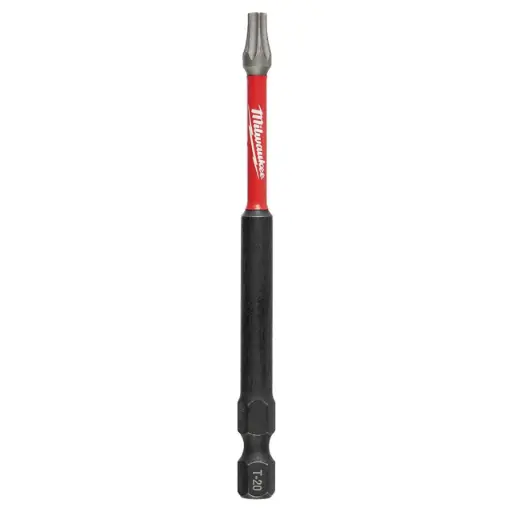 [DRIVET20X350-M] T20 X 3-1/2" Impact Driver Bit (Milwaukee/SHOCKWAVE)