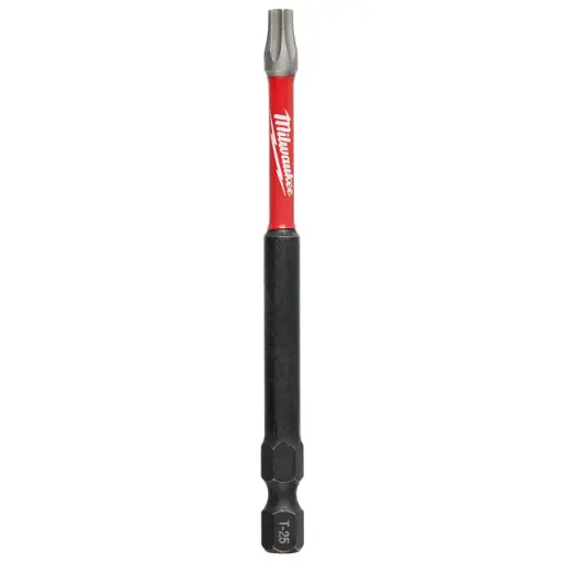 [DRIVET25X350-M] T25 X 3-1/2" Impact Driver Bit (Milwaukee/SHOCKWAVE)