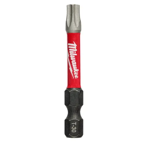 [DRIVET30X200-M] T30 X 2" Impact Driver Bit (Milwaukee/SHOCKWAVE)