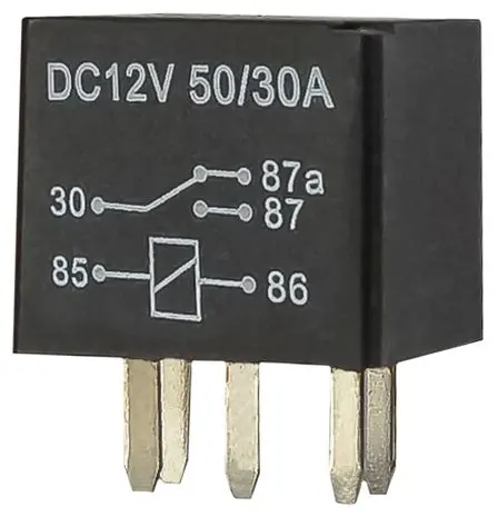 [RELAY12S-30/50-5] 12V SPDT 30/50A 5 Terminal Relay Non-Mount