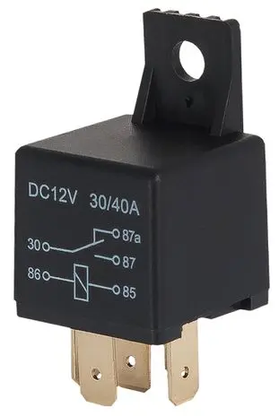 [RELAY12S-40/60-5B] 12V SPDT 40/60A 5 Terminal Bracket Mount Relay