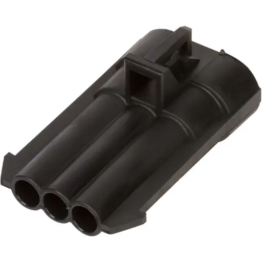 [MP12129615] 3 Way Black Sealed Male Connector (Metri-Pack 150)