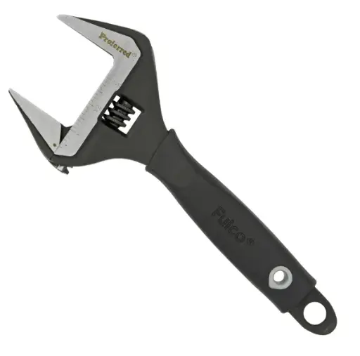 [BBP-T08001] 6" Wide Jaw Adjustable Wrench [1.34" Capacity] (Fulco/BBP)