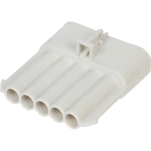 [MP12186400] 5 Way White Sealed Male Connector (Metri-Pack 280)