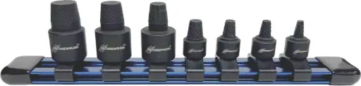 [BOND-33387] 7Pc Internal Extractor Socket Set [1/8"-15/32"/3mm-12mm] (Bondhus)