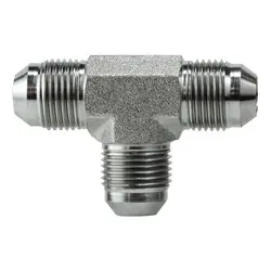 [2603-12-12-8] -12 X -12 X -8 Male JIC Reducing Branch Tee Steel