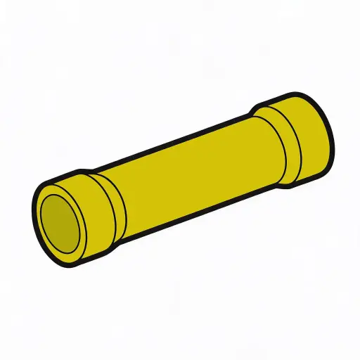 [F5B] 4 GA. Nylon Butt Connector