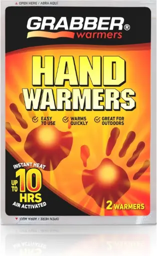 [GRABBER-H10] Hand Warmer Packs [10 Hour Duration] (Grabber)