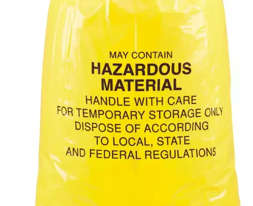 [BAGHAZ55G] 40Pk 55 Gallon [Hazardous Material] Sobent Disposal Bags