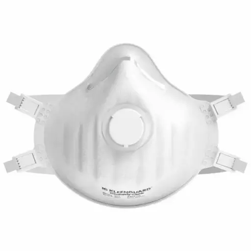 [KG-54628] 10Pk N95 Valved Particulate Respirators (Kleenguard)