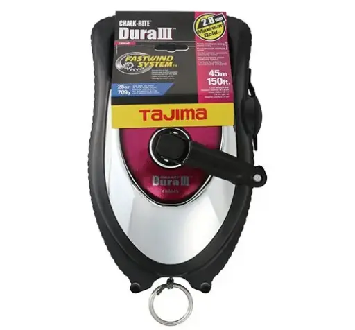 [TAJIMA-CR604S] 150Ft Chalk-Rite Dura III Chalk Line (Tajima)