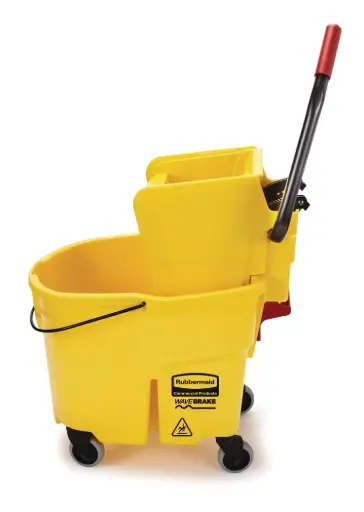 [RMD-FG758088YEL] 35 Quart WaveBrake Mop Bucket & Wringer (Rubber Maid)