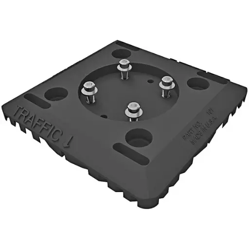 [IRS-BS-SMBF] 8" x 8" Fixed Surface Mount Base (Impact Recovery Systems)