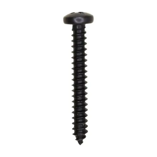 [8D150TXPBO] #8 X 1-1/2" Pan HD Phil T/S Black Oxide