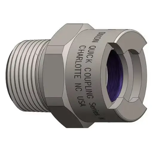 [DIXON-4NM6] N-Series Bowes 1/2" Female Head x 3/4" Male NPT Pneumatic Coupling Steel