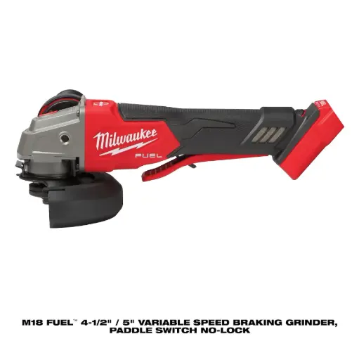 [MILW2888-20] M18 4-1/2"/5" Variable Speed Paddle Switch Angle Grinder BARE TOOL (Milwaukee)