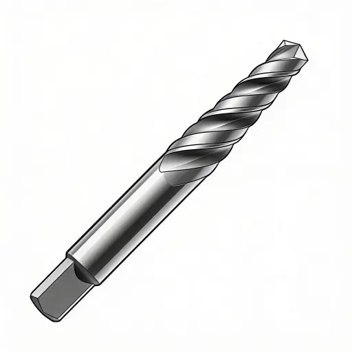 [EXTRACT#1] #1 Screw Extractor Bit [#8 to 1/4" & 2.5mm to 6mm] *Use With 5/64" Drill Bit