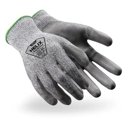 [GLV1074-L] Large A4 Cut, Puncture & Abrasion Resistant Knit Glove 13Ga (HexArmor/Helix)