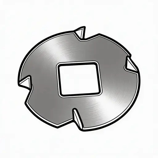 [37NWCPZP] 3/8" Carriage Bolt Prong Washer ZP