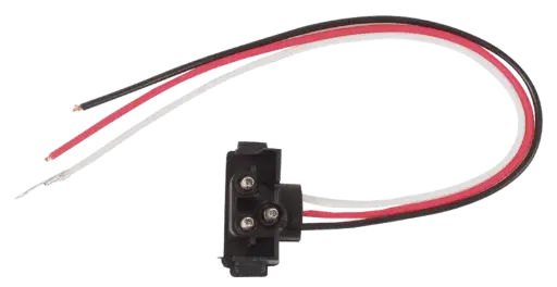 [OPT-A47PB] 3-Pin Right Angle Pigtail Wire Light Harness (Optronics)