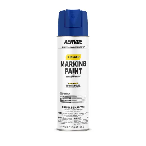 [SEY20-353] Precaution Blue Water Based Marking Paint 15oz. (Seymour/Aervoe)