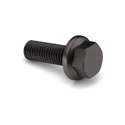 [.160C500BFLFRMPL] M16-2.0 X 50mm Hex Flange Frame Bolt 10.9 Plain DIN6921