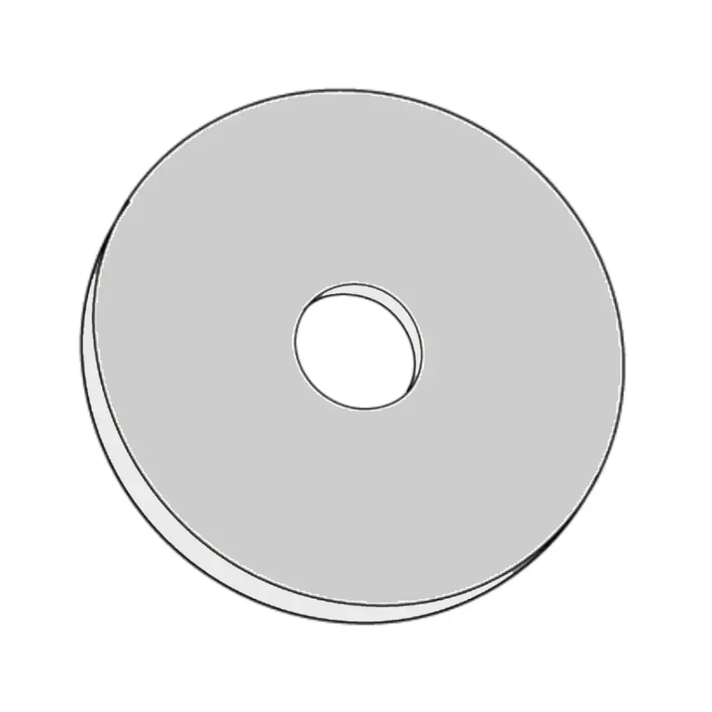#10 (3/16") X 1-1/4" Fender Washer ZP
