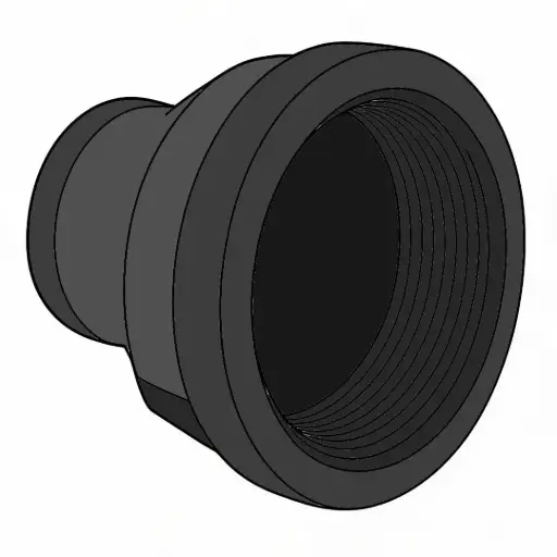 [125NPT75BRPL] 1-1/4" X 3/4" NPT Bell Reducer Sch.40 Plain